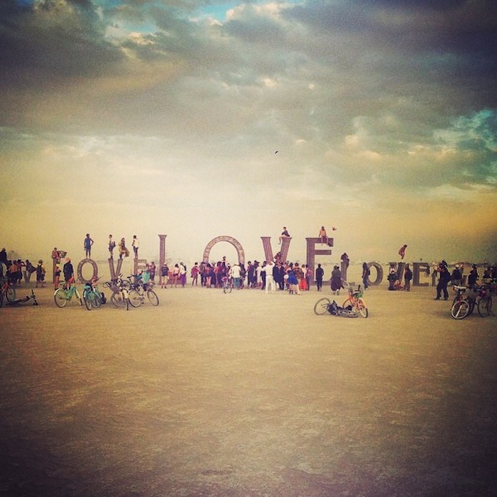 Burning Man 2014. Image: Simon Warrington. Read more at Thenuminous.net!
