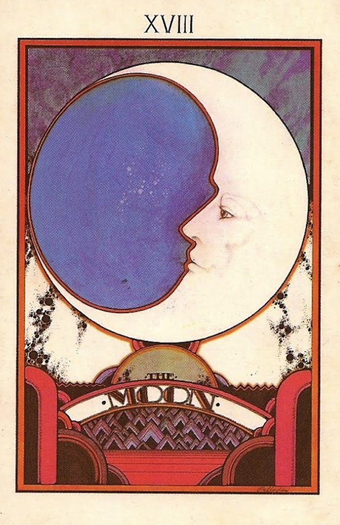 Moon tarot card to illustrate post on Moon Sign astrology. Read more at Thenuminous.net!