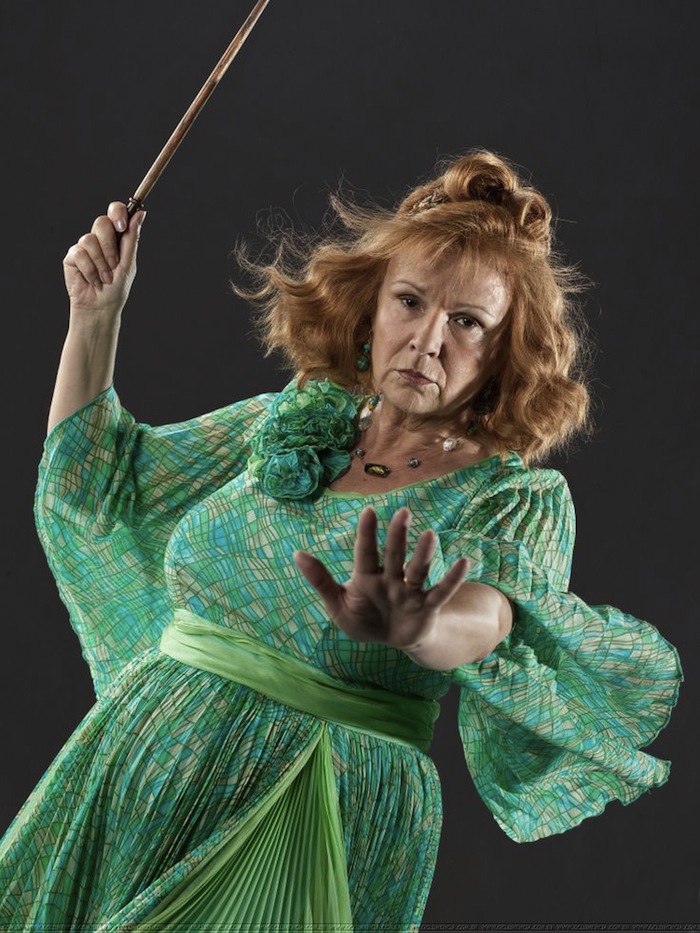 Molly Weasley as the Queen of Wands in Tarot. Read more at TheNuminous.net!