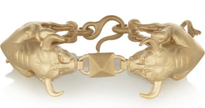Valentino Taurus bracelet. Read more at TheNuminous.net!