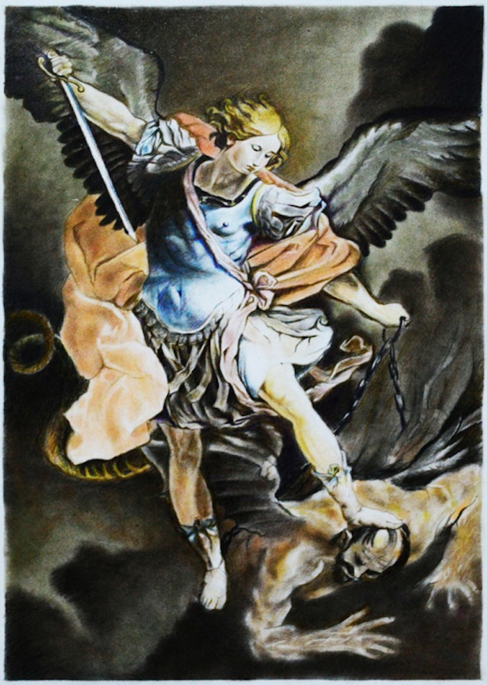 Archangel Michael by Romnick Toledo on TheNuminous.net