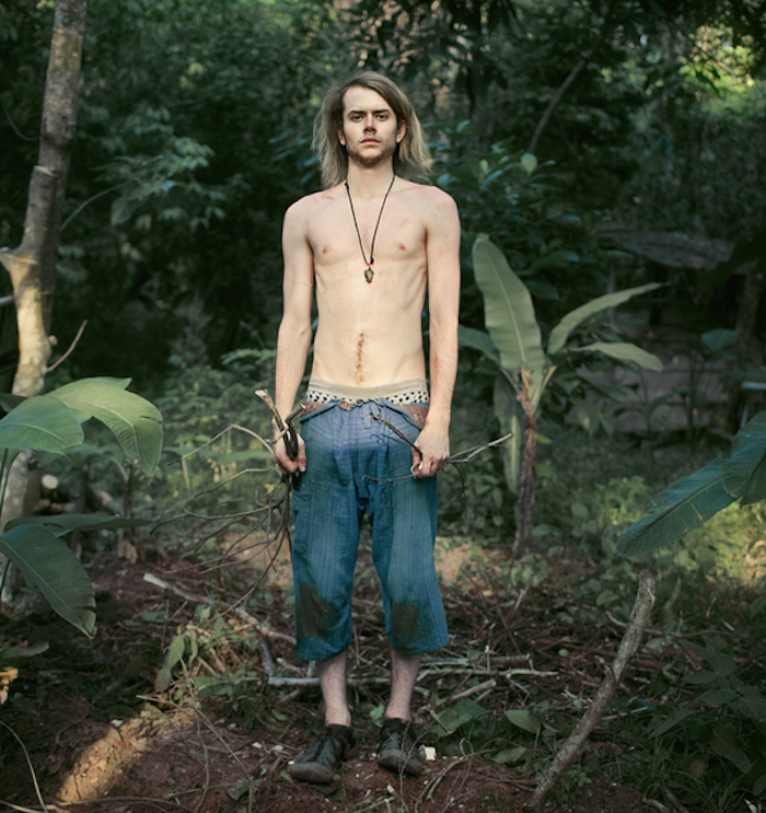 rainbow gathering portrait series by Benoit Paille featured on Thenuminous.net