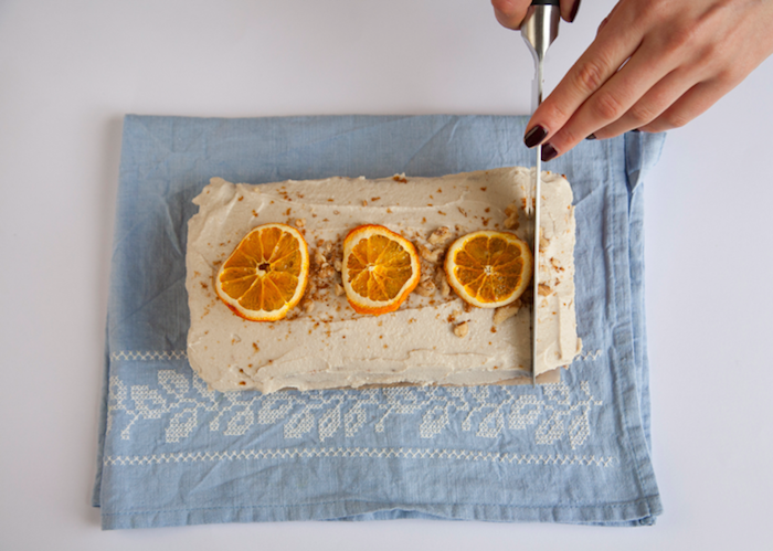 Vegan gluten-free carrot cake by The Hardihood