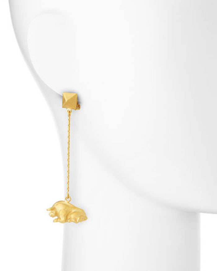 Taurus drop earrings by Valentino