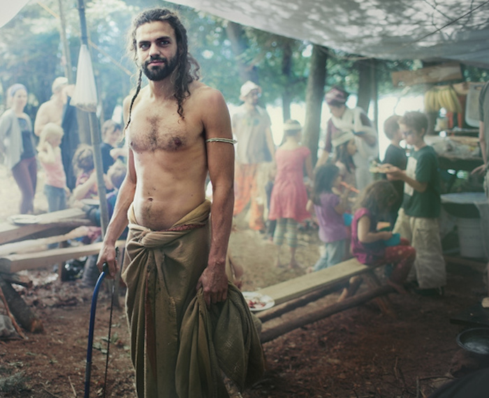 rainbow gathering portrait series by Benoit Paille featured on Thenuminous.net