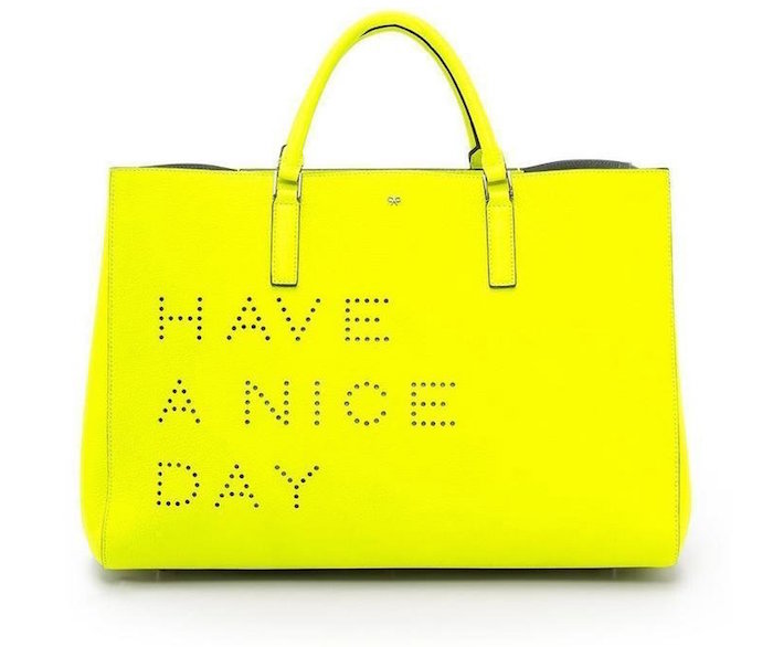 Have A Nice Day tote, Anya Hindmarch SS15