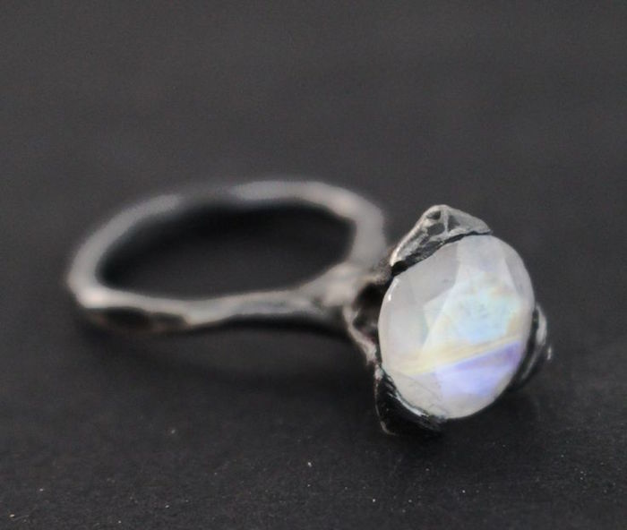 Paula Hagerskans Cone Ring Moonstone, $340 on the numinous