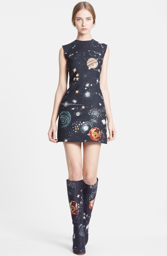 Cosmic print dress, Valentino pre-fall 20015