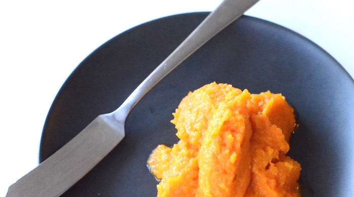 high-vibe thanksgiving Carrot Maple Miso Butter by Raquel Griffin for The Numinous