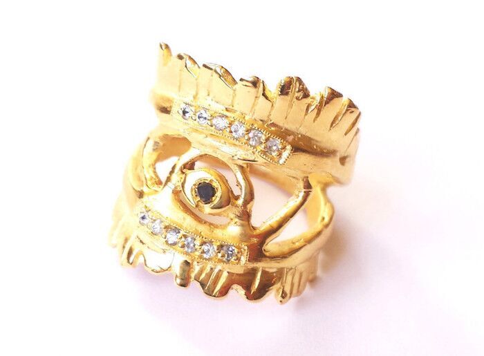 Eye of the Warrior Ring, $1985, Communion by Joy