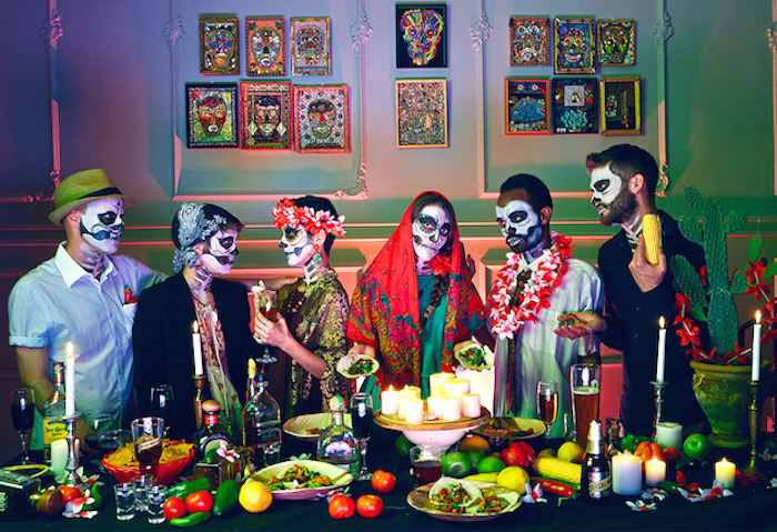 how to survive the holidays last supper illustration by Ofir Abe on The Numinous