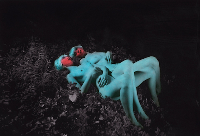 Two blue nudes by Shae DeTar featured on The Numinous