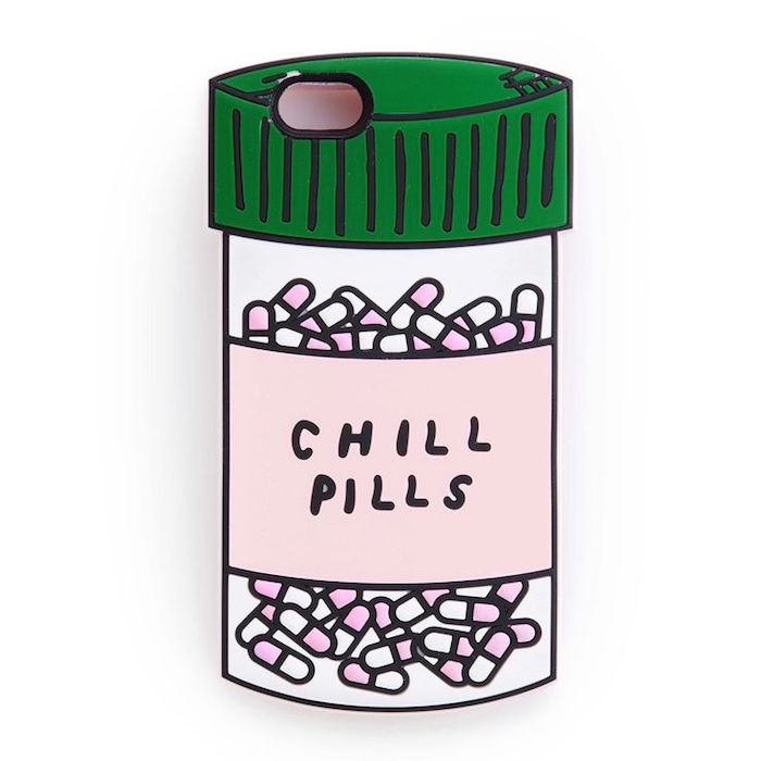 Chill Pills iPhone case from Ban.Do on The Numinous