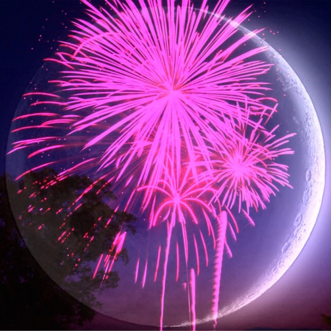 aries new moon fireworks on The Numinous