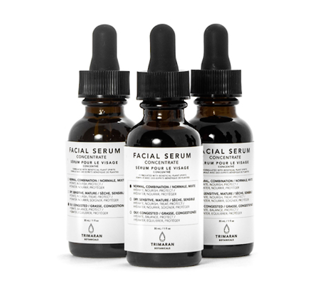 Facial Serums, $128 CAD, Trimaran Botanicals