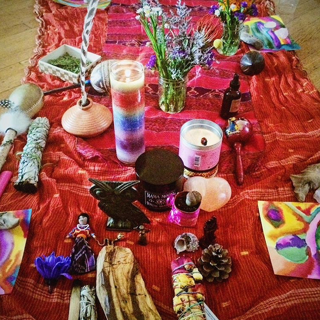 blessing way altar my mystical week ruby warrington The Numinous