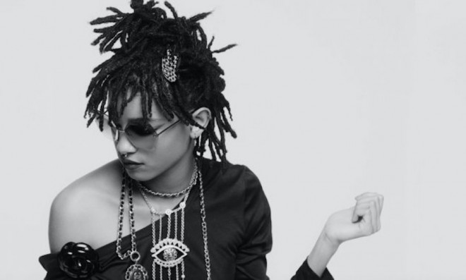 Willow Smith Chanel eyewear campaign on The Numinous