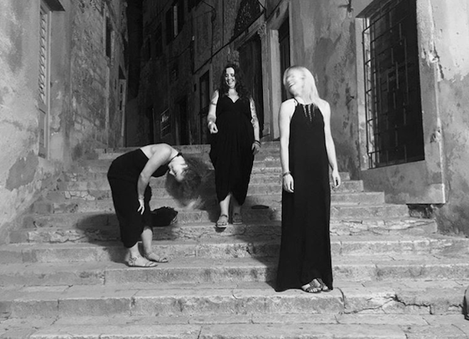 Witchy vibes in the streets of Sibenik with Alexandra Roxo and Jayne Goldheart ruby warrington my mystical week the numinous