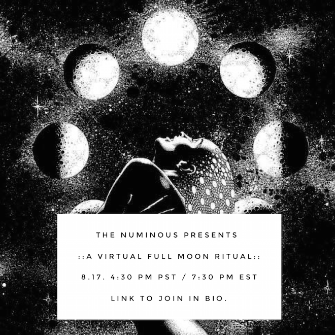 Join our virtual Full Moon ritual! Click to sign up