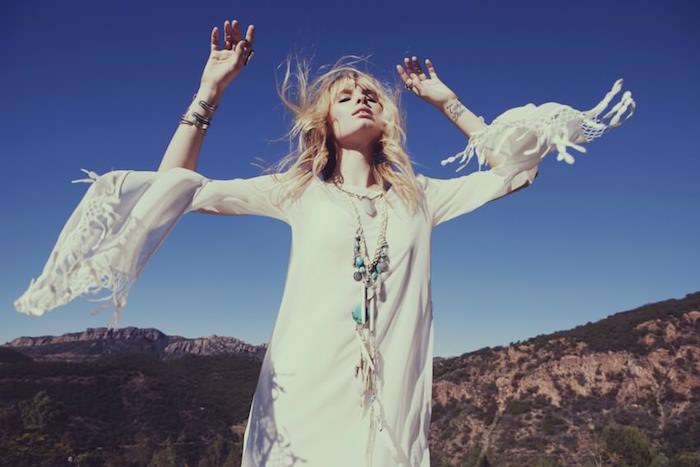 white caftan virgo season by Mojave Rising on The Numinous