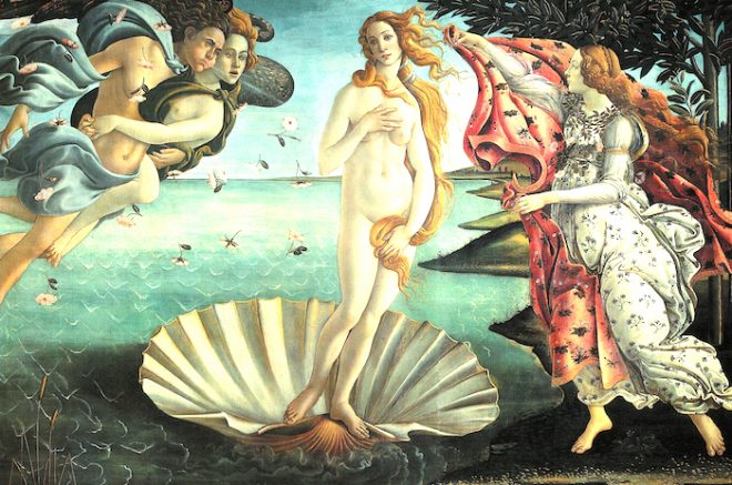 boticelli Goddess Venus Elyssa Jakim Temple of Venus The Numinous