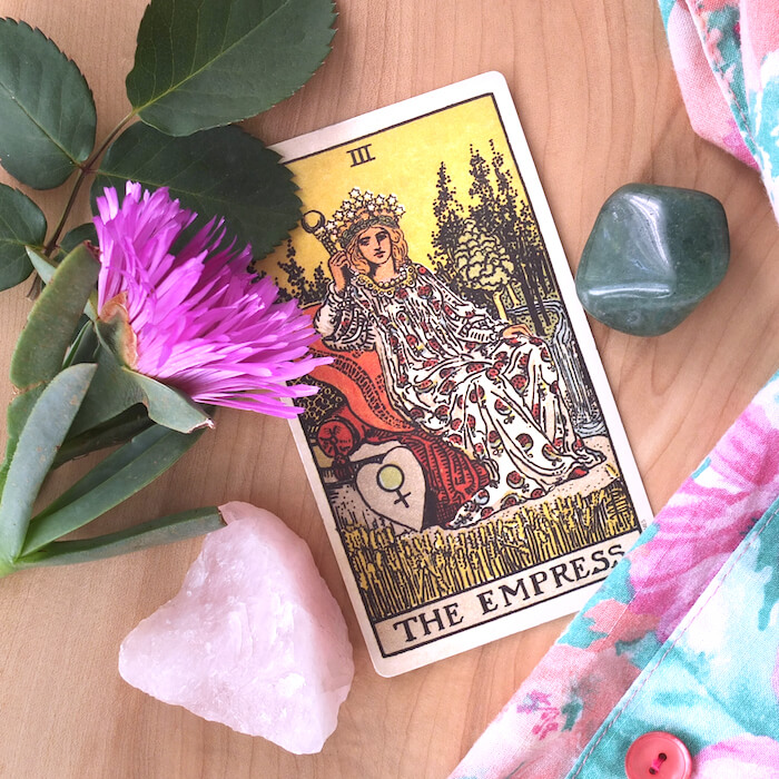 the empress rider waite key tarot cards for april melinda lee holm ruby warrington the numinous