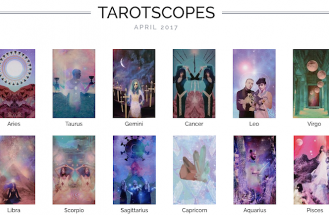 Numinous tarotscopes april 2017 Lindsay Mack