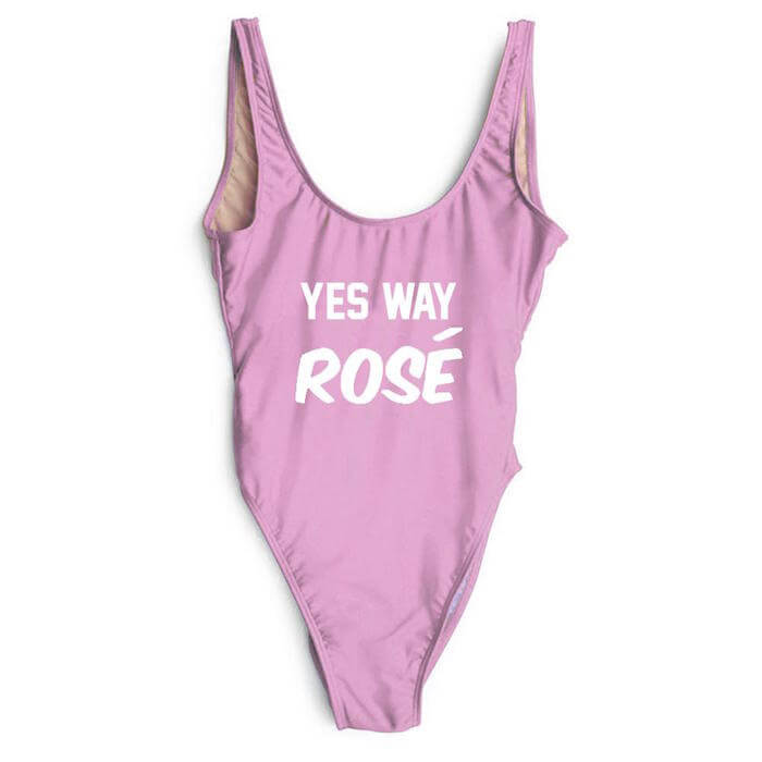 swimwear style for your sign the numinous Gemini yes way rose pink swimsuit 