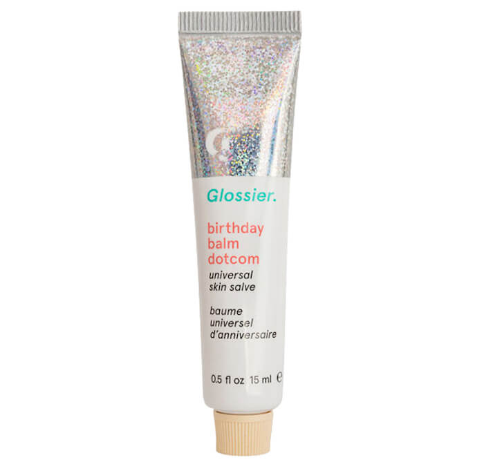 Glossier birthday balm numinous beauty awards eunice lucero ruby warrington material girl mystical world